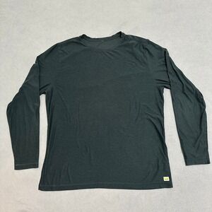 Men's Dark Green Long Sleeve Shirt